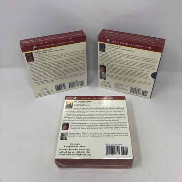 Charlaine Harris Sookie Stackhouse 5-7 Audiobooks Unabridged New Sealed - Picture 2 of 6